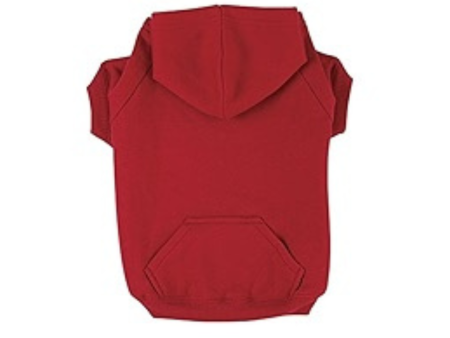 Zack & Zoey Basic Hoodie - Red - Different sizes Fashion