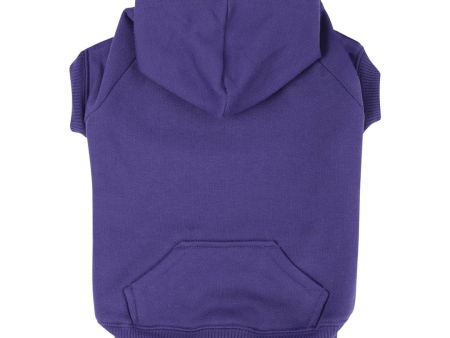 Zack & Zoey Basic Hoodie - Purple - Different sizes Discount